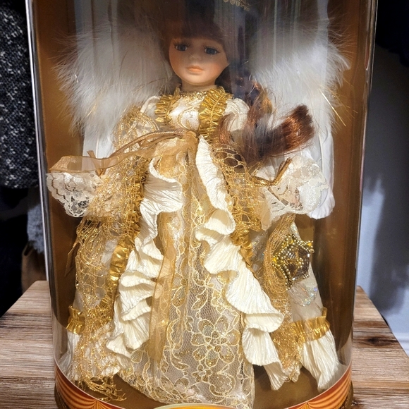 Beautiful Genuine Fine Bisque Porcelain Doll - Picture 1 of 6